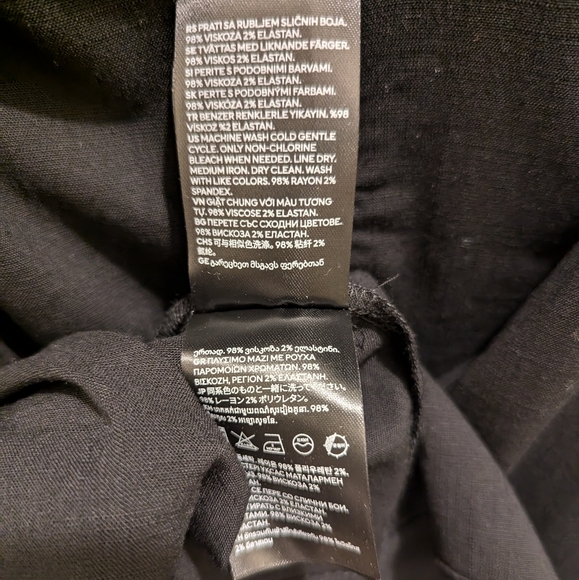 Zara Elegant Black Cut-Out Long Sleeve Midi Dress- L - Picture 12 of 12